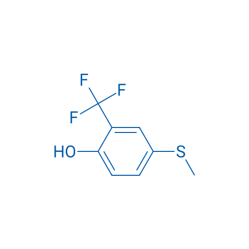 4-(MEthylthio)-2-(trifluoromethyl)phenol 1g