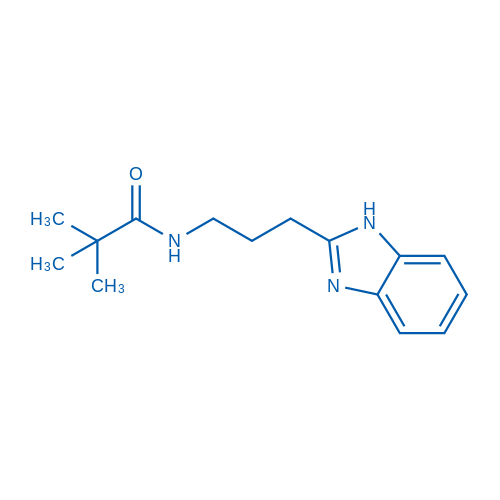N-[3-(1H-1,3-Benzodiazol-2-yl)propyl]-2,2-dimethylpropanamide 100mg