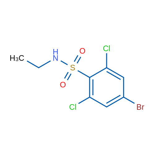 4-Bromo-2,6-dichloro-n-ethylbenzene-1-sulfonamide 5g