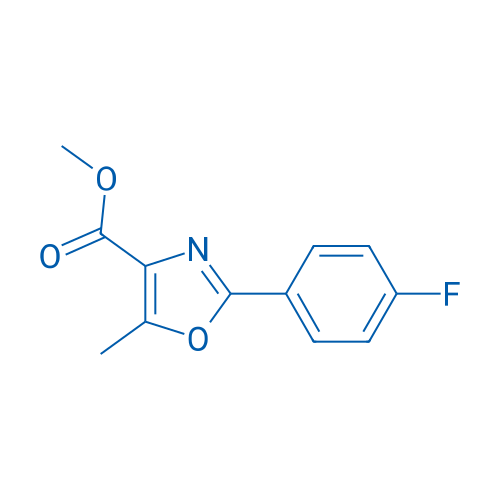 Methyl 2-(4-fluorophenyl)-5-methyloxazole-4-carboxylate 1g