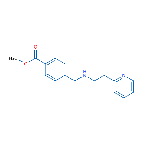Methyl 4-(((2-(pyridin-2-yl)ethyl)amino)methyl)benzoate 1g