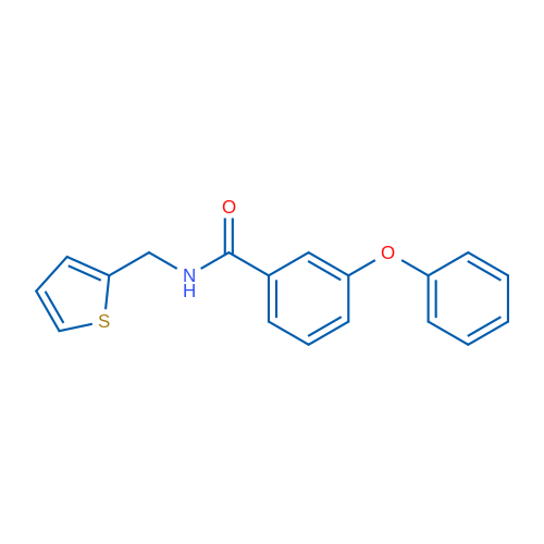 3-Phenoxy-N-[(thiophen-2-yl)methyl]benzamide 1g