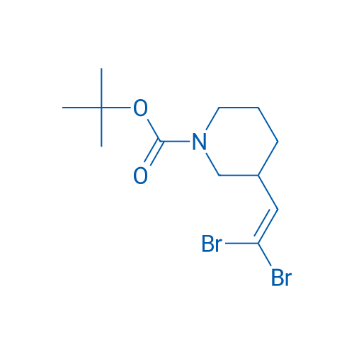 tert-Butyl 3-(2,2-dibromovinyl)piperidine-1-carboxylate 1g