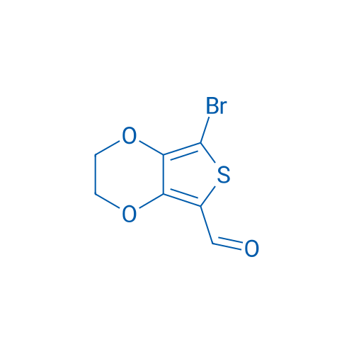 7-Bromo-2,3-dihydrothieno[3,4-b][1,4]dioxine-5-carbaldehyde 250mg