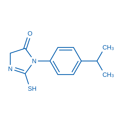 1-[4-(Propan-2-yl)phenyl]-2-sulfanyl-4,5-dihydro-1H-imidazol-5-one 250mg