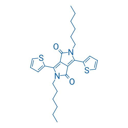2,5-Dihexyl-3,6-di(thiophen-2-yl)pyrrolo[3,4-c]pyrrole-1,4(2H,5H)-dione 250mg