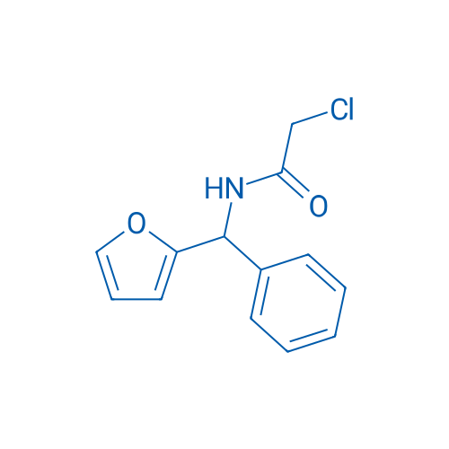 2-Chloro-N-[furan-2-yl(phenyl)methyl]acetamide 1g