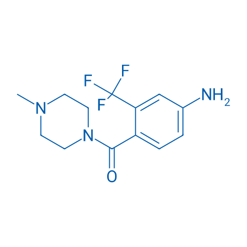 [4-Amino-2-(trifluoromethyl)phenyl](4-methyl-1-piperazinyl)methanone 250mg