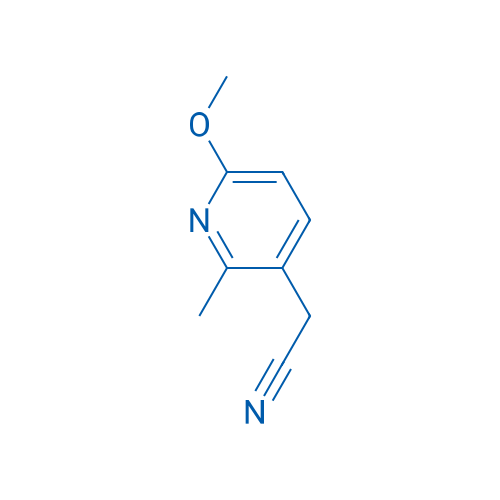 2-(6-Methoxy-2-methylpyridin-3-yl)acetonitrile 250mg