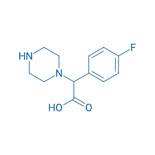 2-(4-Fluorophenyl)-2-(piperazin-1-yl)acetic acid 1g