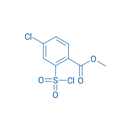 Methyl 4-chloro-2-(chlorosulfonyl)benzoate 100mg