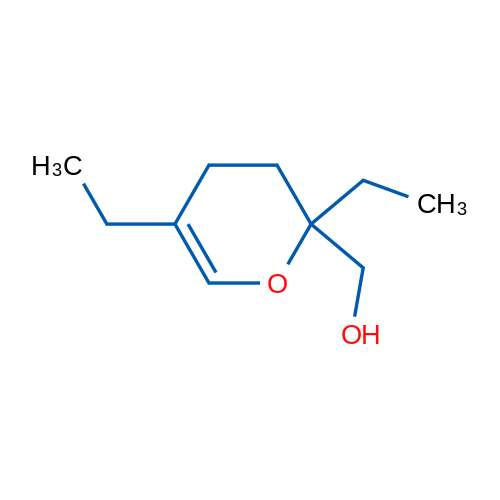 (2,5-DIethyl-3,4-dihydro-2h-pyran-2-yl)methanol 1g