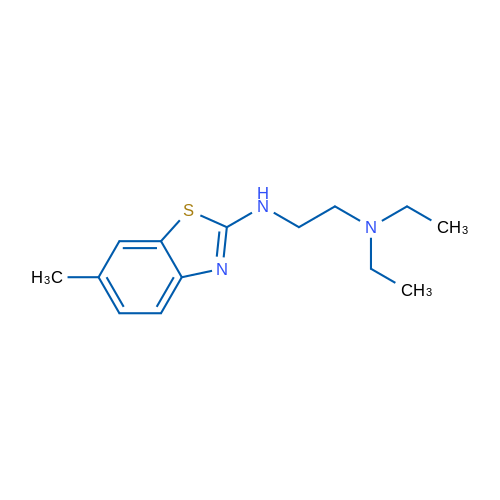 N,N-diethyl-N'-(6-methyl-1,3-benzothiazol-2-yl)ethane-1,2-diamine 10g