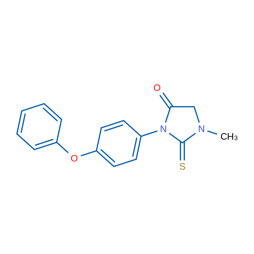1-Methyl-3-(4-phenoxyphenyl)-2-thioxoimidazolidin-4-one 1g