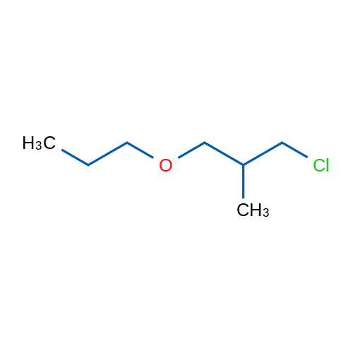 1-Chloro-2-methyl-3-propoxypropane 1g
