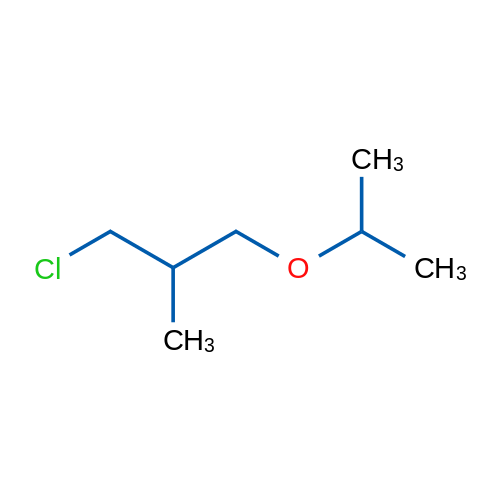 1-Chloro-2-methyl-3-(propan-2-yloxy)propane 1g