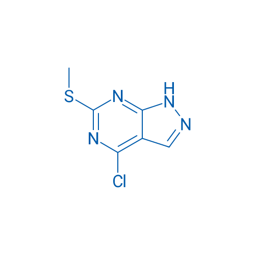 4-Chloro-6-(methylthio)-1H-pyrazolo[3,4-d]pyrimidine 250mg