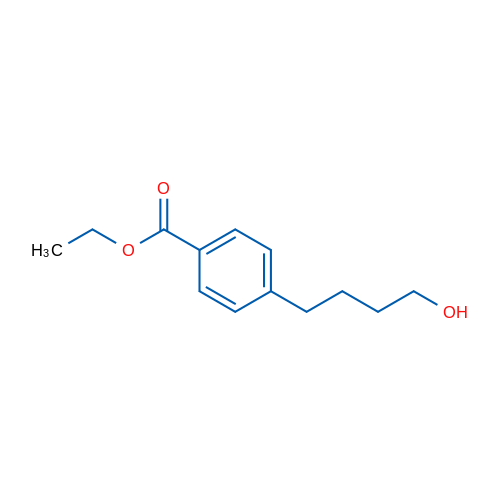 Ethyl 4-(4-hydroxybutyl)benzoate 1g