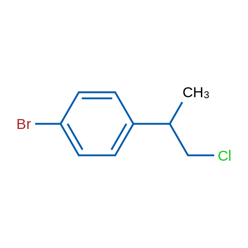 1-Bromo-4-(1-chloropropan-2-yl)benzene 1g