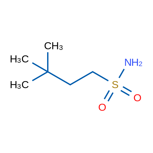 3,3-Dimethylbutane-1-sulfonamide 1g