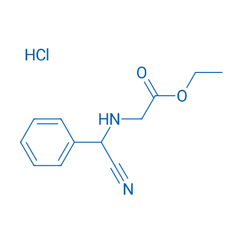 Ethyl 2-((cyano(phenyl)methyl)amino)acetate hydrochloride 5g