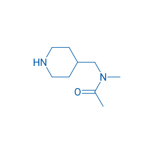 N-Methyl-N-piperidin-4-ylmethyl-acetamide 1g
