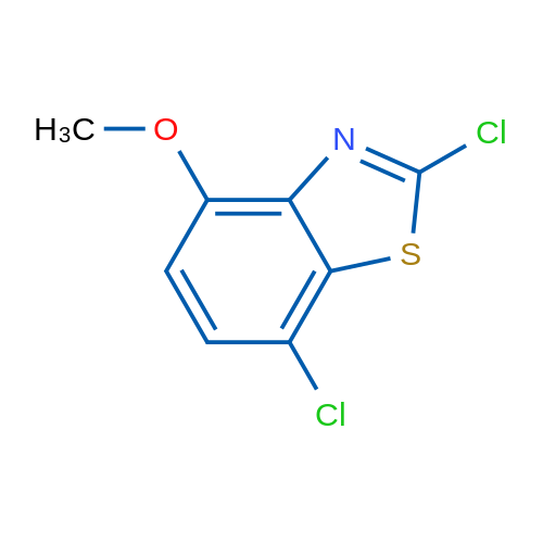 2,7-Dichloro-4-methoxy-benzothiazole 5g