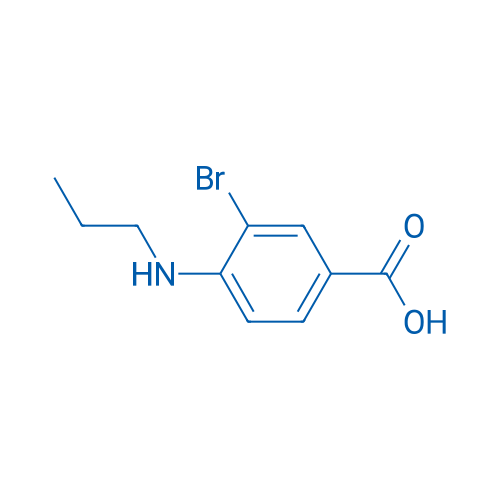 3-Bromo-4-(propylamino)benzoic acid 1g