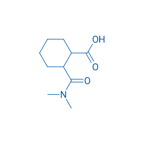 2-(Dimethylcarbamoyl)cyclohexanecarboxylic acid 250mg