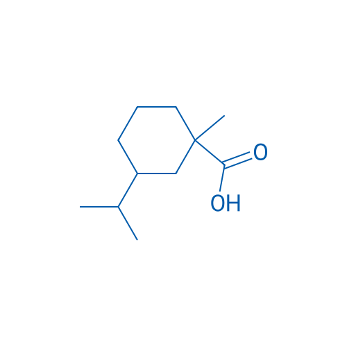 1-Methyl-3-(propan-2-yl)cyclohexane-1-carboxylic acid 1g