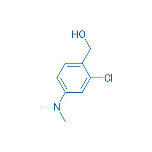 (2-Chloro-4-(dimethylamino)phenyl)methanol 250mg