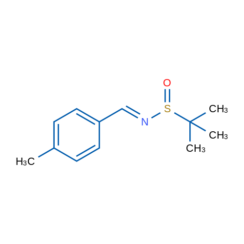 (S)-2-Methyl-N-[(1E)-(4-methylphenyl)methylidene]propane-2-sulfinamide 5g