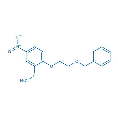 1-(2-(Benzyloxy)ethoxy)-2-methoxy-4-nitrobenzene 100mg