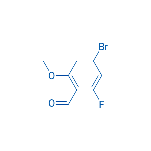4-Bromo-2-fluoro-6-methoxybenzaldehyde 5g