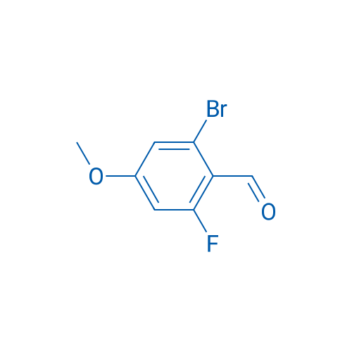 2-Bromo-6-fluoro-4-methoxybenzaldehyde 250mg