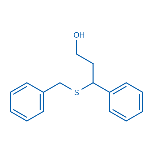 3-(Benzylthio)-3-phenylpropan-1-ol 1g
