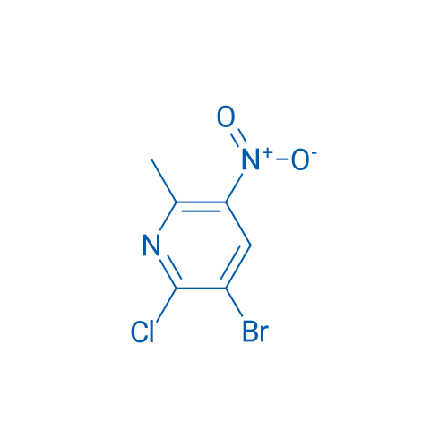 3-Bromo-2-chloro-6-methyl-5-nitropyridine 1g