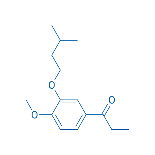 1-(3-(Isopentyloxy)-4-methoxyphenyl)propan-1-one 1g