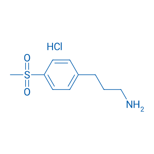 3-(4-(methylsulfonyl)phenyl)propan-1-amine hydrochloride 10g