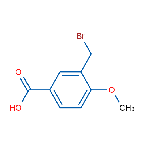 3-(Bromomethyl)-4-methoxybenzoic acid 1g