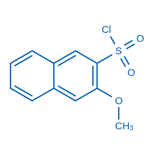 3-Methoxynaphthalene-2-sulfonyl chloride 100mg