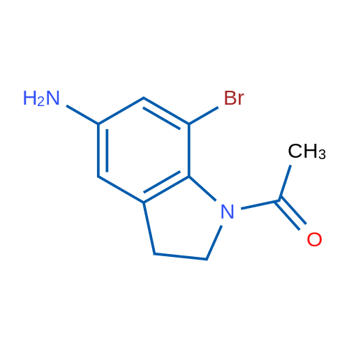1-Acetyl-7-bromoindolin-5-amine 1g