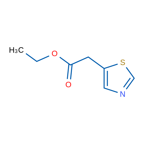 Ethyl 2-(thiazol-5-yl)acetate 1g