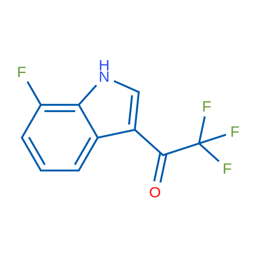 2,2,2-Trifluoro-1-(7-fluoro-1H-indol-3-yl)ethan-1-one 5g