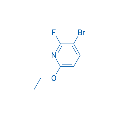 3-BRomo-6-ethoxy-2-fluoropyridine 5g