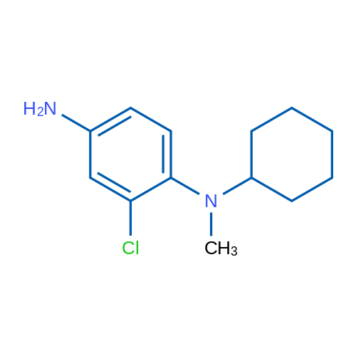 2-Chloro-N1-cyclohexyl-N1-methylbenzene-1,4-diamine 1g