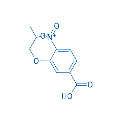 3-Isobutoxy-4-nitrobenzoic acid 250mg