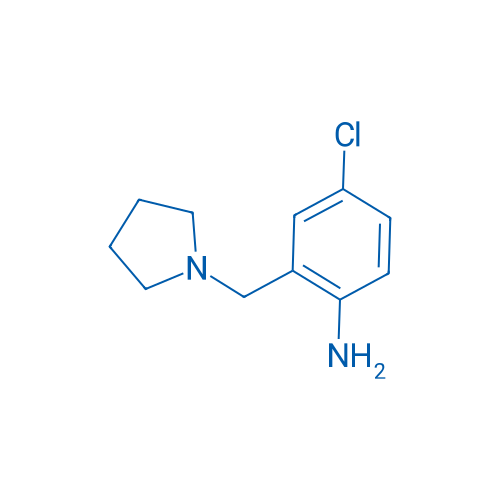 4-Chloro-2-(pyrrolidin-1-ylmethyl)aniline 250mg