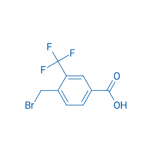4-(Bromomethyl)-3-(trifluoromethyl)benzoic acid 250mg
