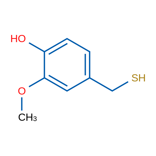 2-Methoxy-4-(Sulfanylmethyl)phenol 1g